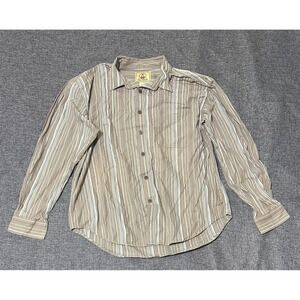 Joe Marlin Men's L Striped Long Sleeve Shirt